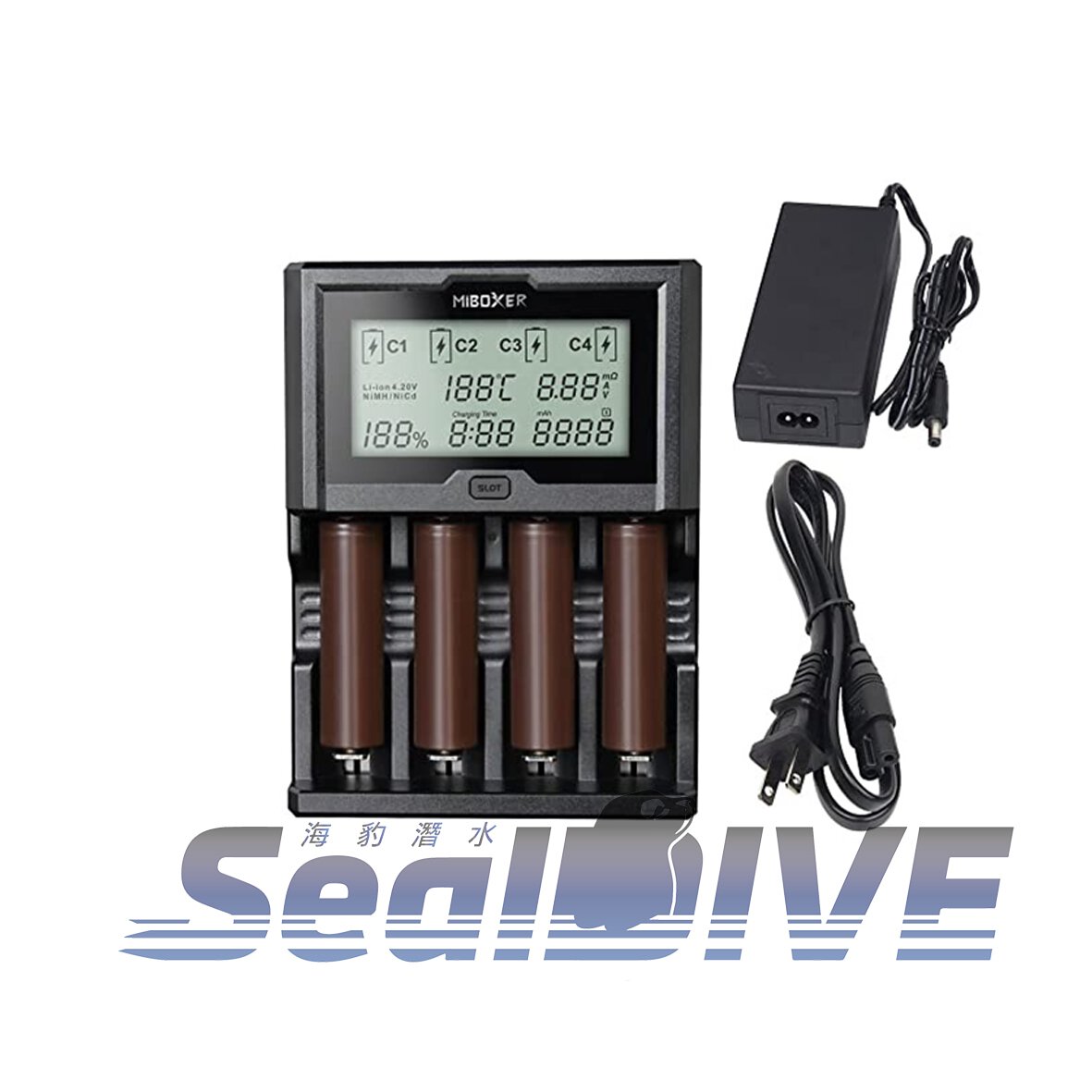 MiBoxer C4-12 多功能充電器四槽
