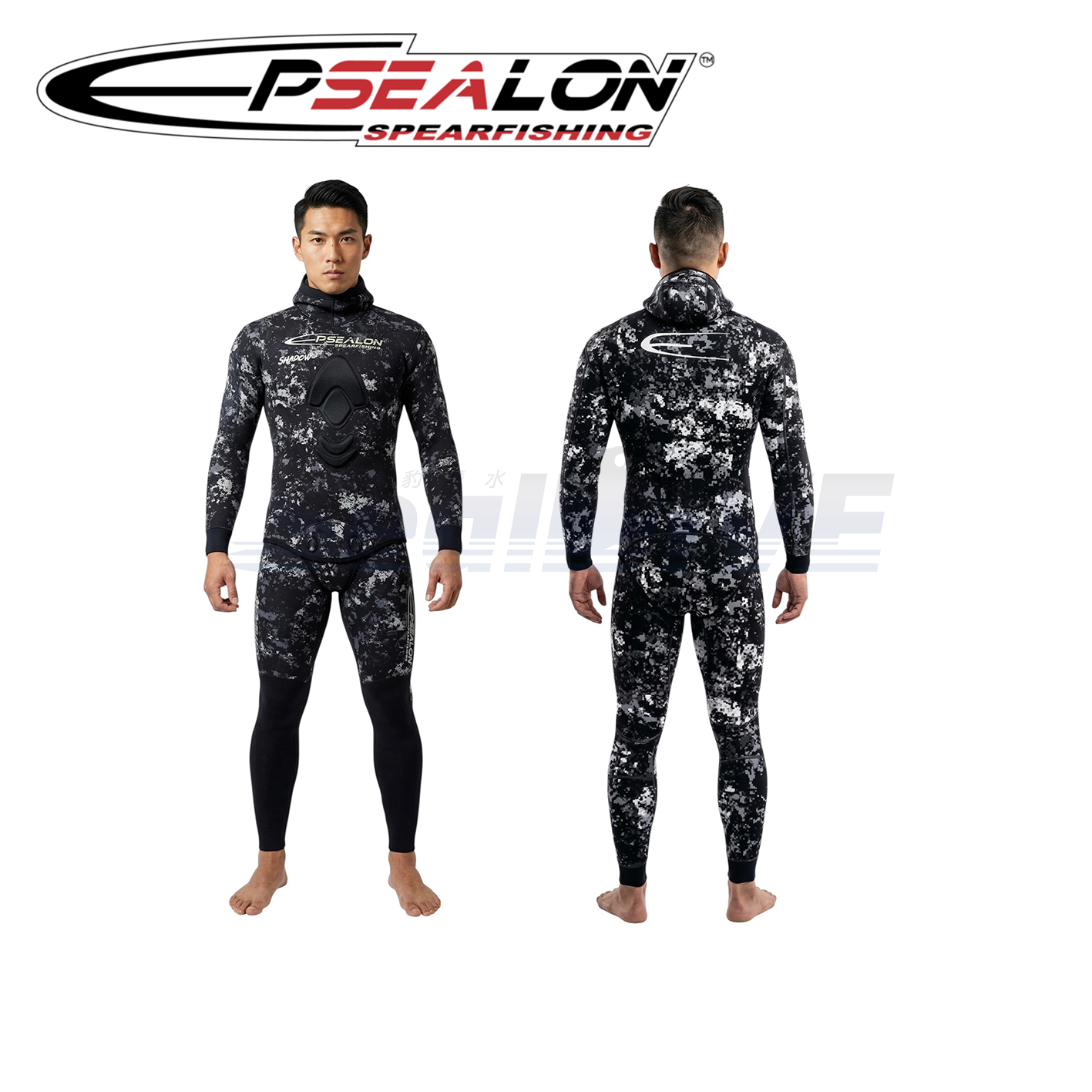 法國 EPSEALON 經典黑魂迷彩套裝 3mm/5mm