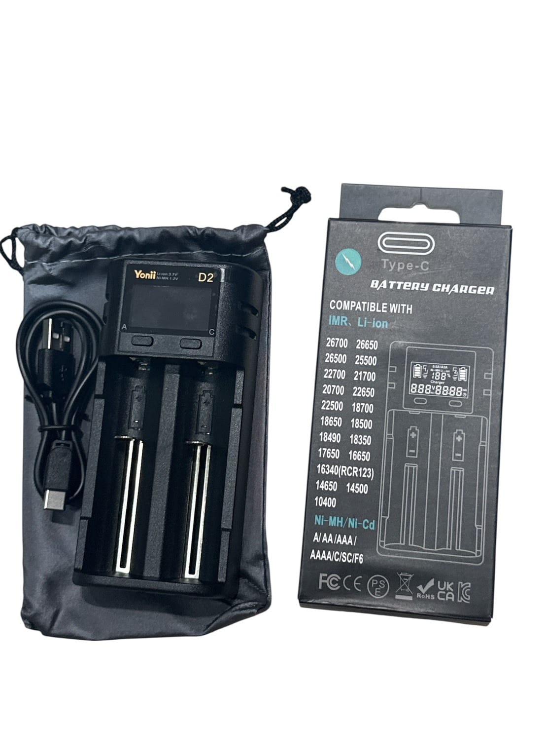 2槽多功能電池充電器 商品圖 2