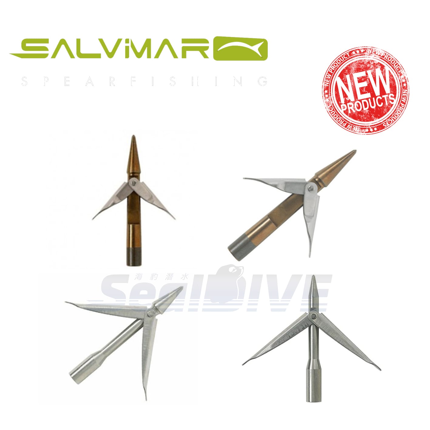 義大利 Salvimar 空壓槍魚鏢頭