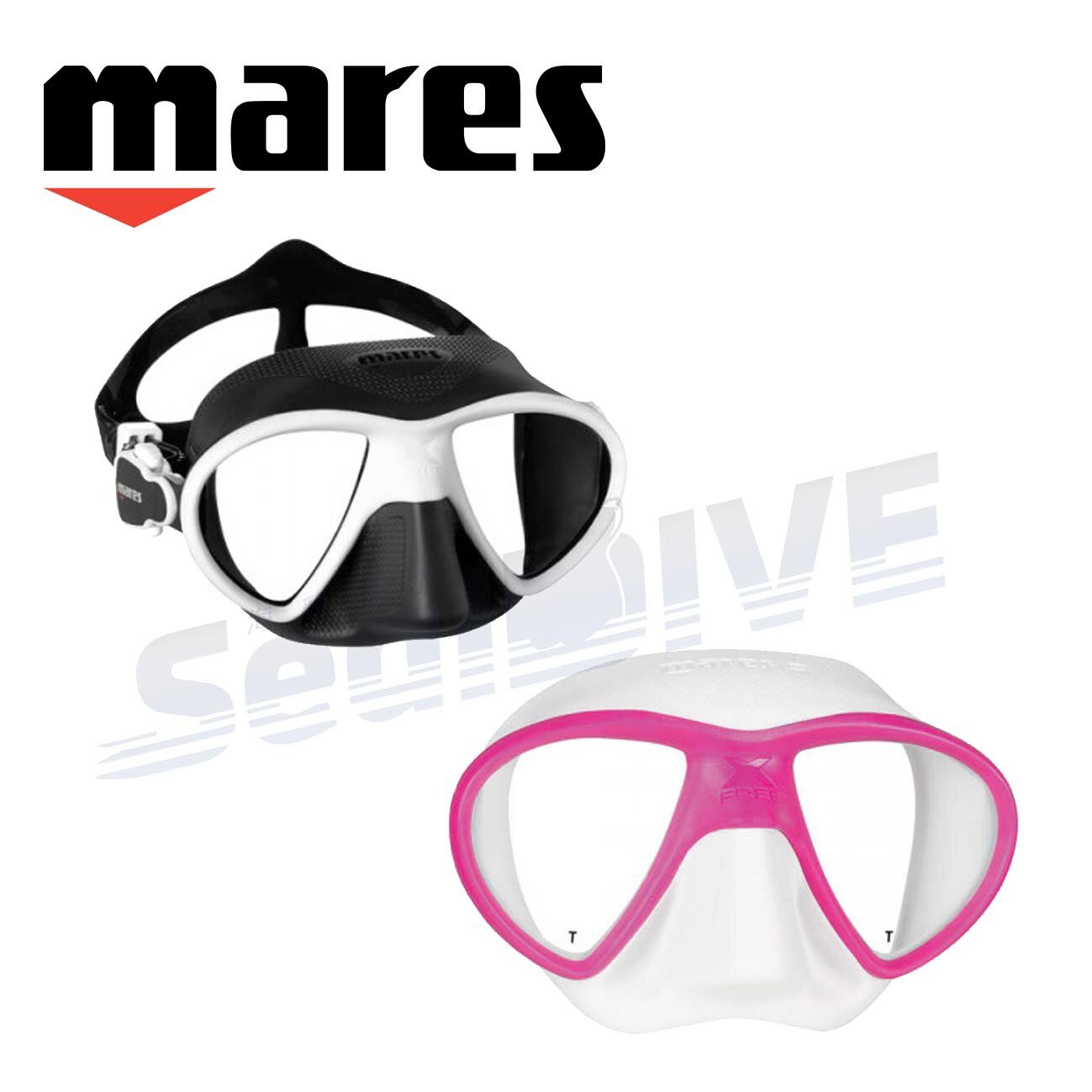 Mares X Free 低容積面鏡